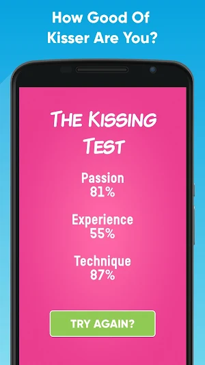 The Kissing Test - Prank Game Screenshot 1