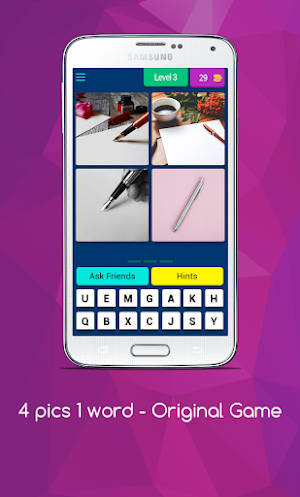 4 pics 1 word - Original Game Screenshot 3