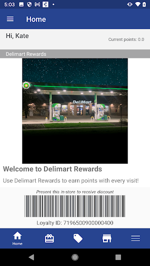 DeliMart Rewards Screenshot 0