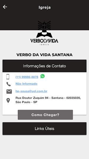 Verbo da Vida Santana Screenshot 2