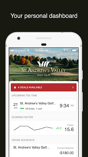 St. Andrew's Valley Golf Club Screenshot 1