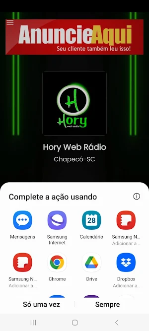 Hory Web Rádio Screenshot 3