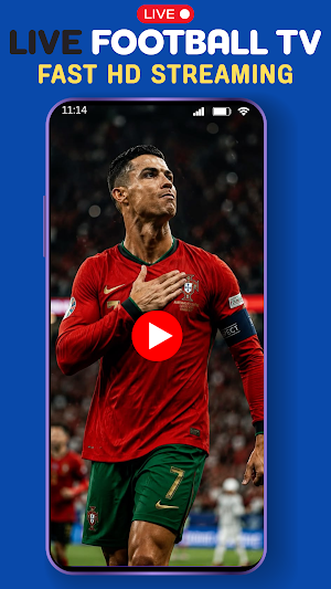 Live Football TV HD Streaming Screenshot 0