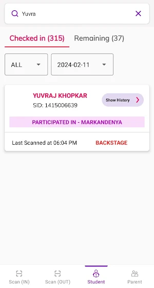 Sri Ma Events Screenshot 2