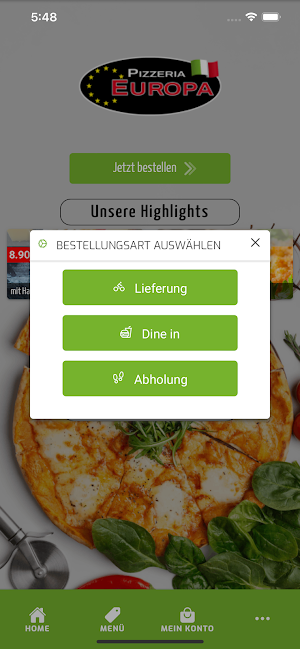 Pizzeria Europa Bochum screenshot 2