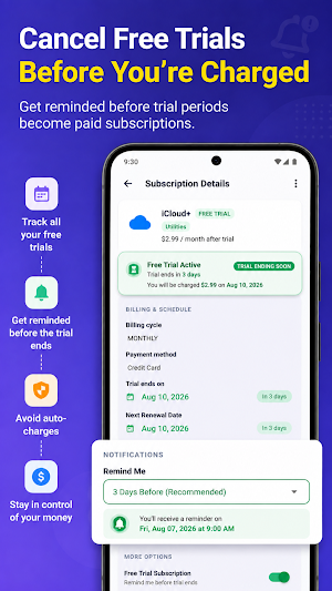 Renew Scout - Subscriptions Screenshot 2