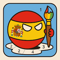 Countryballs coloring book