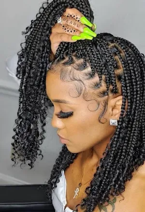 Short Braids Hairstyles Screenshot 1