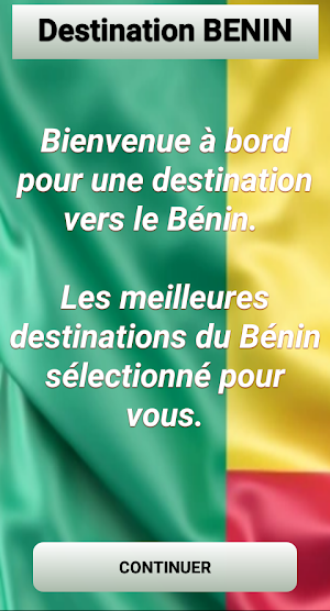 Bienvenue au bénin Screenshot 1