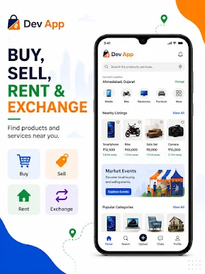 Dev- Buy Sell Exchange Rent Screenshot 0