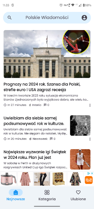 Polskie Wiadomości Screenshot 0