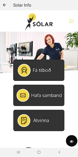 Solar ehf Employee Screenshot 0