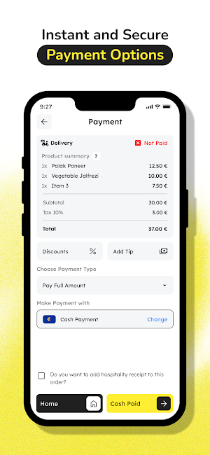 Fleksa POS Screenshot 2