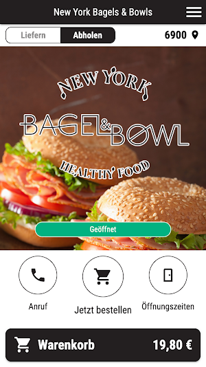 New York Bagels und Bowls Screenshot 0
