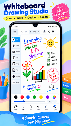 Whiteboard Drawing Studio Screenshot 1