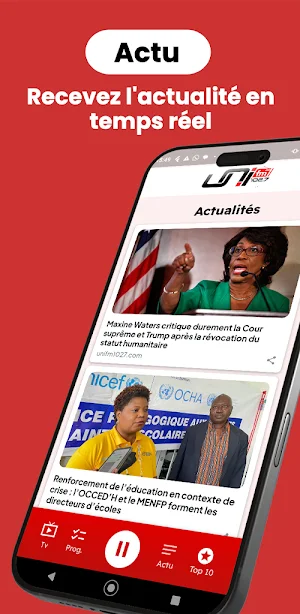 Radio Télé Uni Screenshot 2