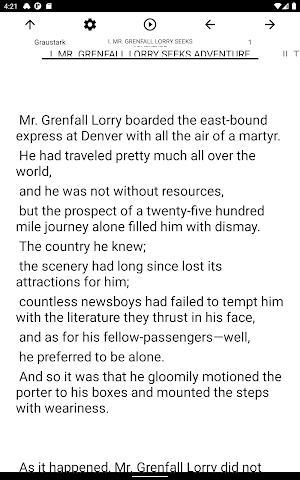 Book, Graustark Screenshot 3