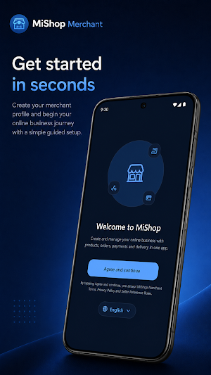 MiShop Merchant Console Screenshot 0