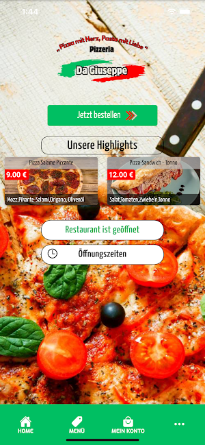Pizzeria da Giuseppe Screenshot 0