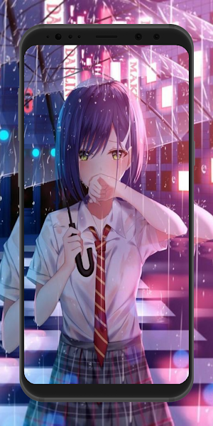 Anime Girl Wallpaper HD Screenshot 1