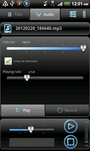 RecForge Pro - Audio Recorder Screenshot 3