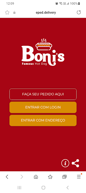 Boni's Famous - Hot Dog Screenshot 1