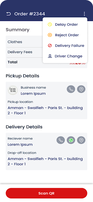 Fanoos Delivery Screenshot 3