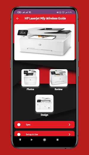 HP Laserjet Mfp Wireless Guide Screenshot 0