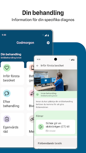 Strålbehandling Screenshot 1