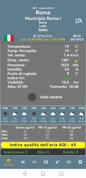 BFP Meteo Screenshot 0