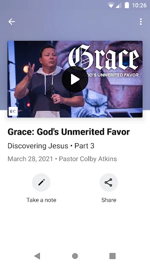 The Elevate Church App Screenshot 2