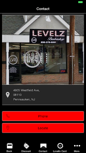 Levelz Barber Shop Screenshot 0
