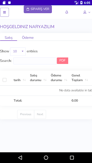 Şah Gıda Munzur Su Screenshot 1