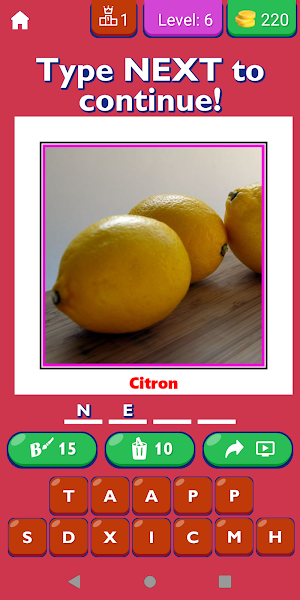 Fruits Name In French Pictures Screenshot 1