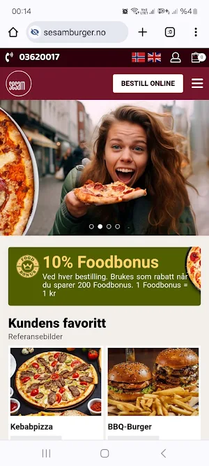Sesam Burger Screenshot 0