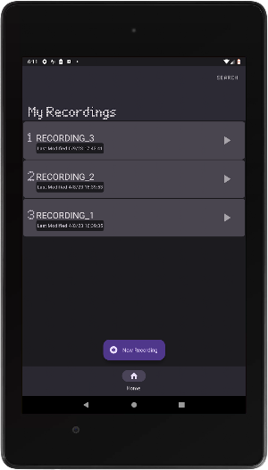 Nothing Audio Recorder Screenshot 3