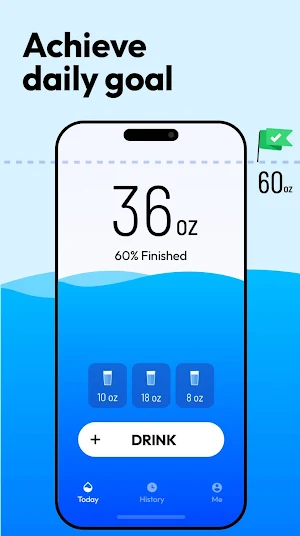 Water Tracker: Water Reminder Screenshot 0
