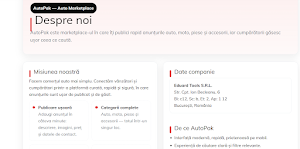 AutoPak.ro Screenshot 1