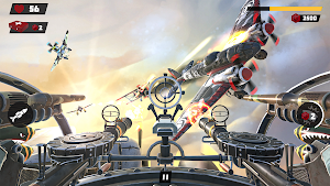 Gunner War - Air combat Sky Survival Screenshot 3