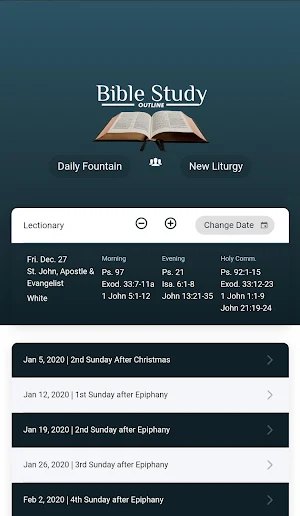 Church of Nigeria Bible Study Outline Screenshot 1