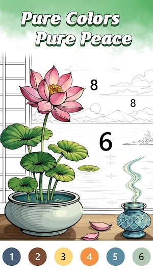 Pure Color by Number Book Screenshot 0