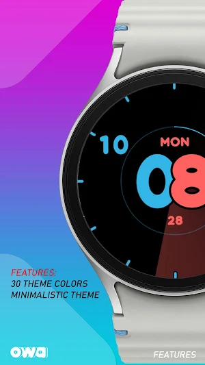 Minimalistic Watch Face 020 Screenshot 1