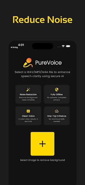 Noise Reducer, PureVoice Screenshot 0