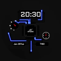 F032m - Animated watchface