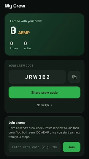 Athledium - Step Reward Wallet Screenshot 3