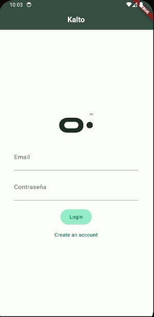 Kalto Finance Mobile Screenshot 0