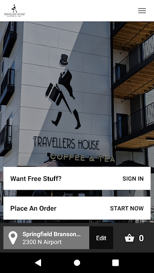 Travellers House Coffee & Tea Screenshot 1