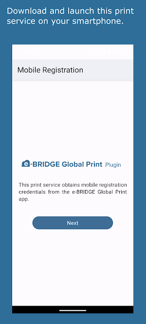 e-BRIDGE Global Print Plugin Screenshot 0