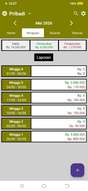 Catatan Keuangan Screenshot 2