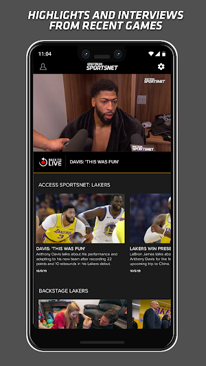 Spectrum SportsNet: Live Games Screenshot 2